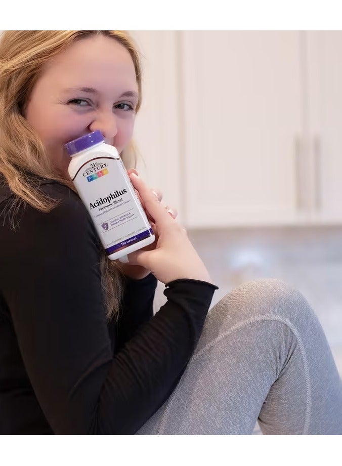 21st Century Acidophilus Probiotic Blend 150 Capsules - Image 2