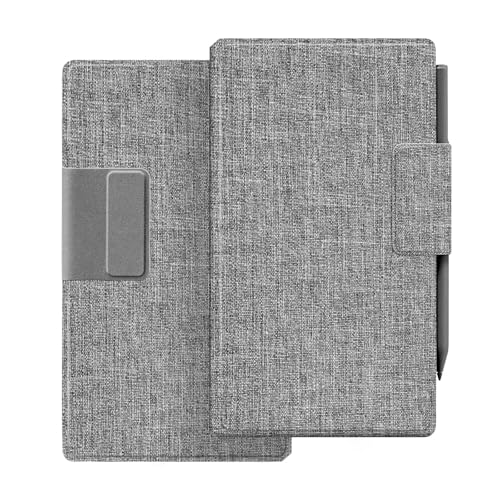 Ayotu Case for Remarkable Paper Pro Move 7.3", 1:1 Fit Smart Cover Book Folio with Auto Wake/Sleep | Premuin Fabric Cover | Microfiber Lining | Strong Magnet (Textile Gray) - Image 1