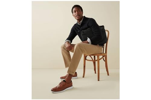 Cole Haan Mens 2 Zerogrand LSR Wing British Tan/Black/Ivory 10 D - Medium - Image 2