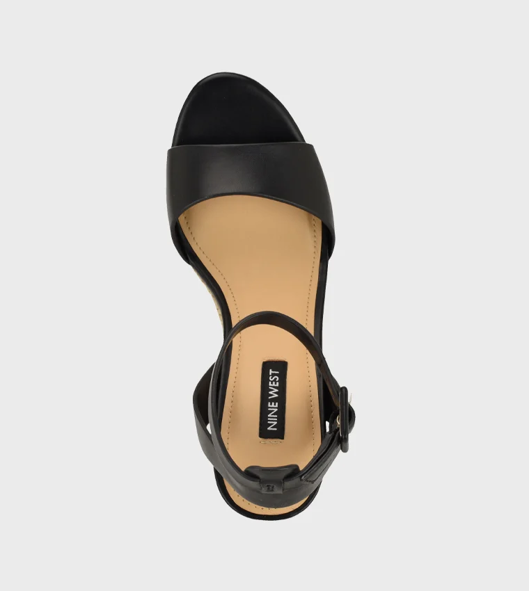Nine West  WNHANLOW3 BLACK Women Wedges for Women | Best Price UAE