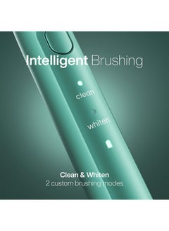 Aquasonic Aquasonic Icon ADA-Accepted Rechargeable Toothbrush | Magnetic Holder & Slim Travel Case | 2 Brushing Modes & Smart Timers | Gentle Micro-Vibrations (Mint)  - Image 3