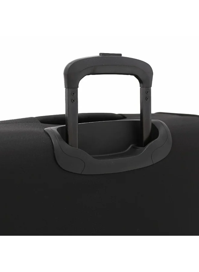 DKNY STREET CRED soft side luggage on wheels for Unisex | Ultra Lightweight ABS on with Spinner wheels 4 Color PLUM