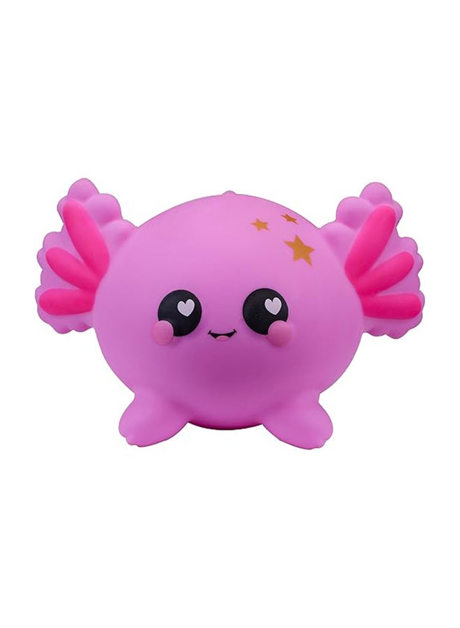 Smooshzees 4.5" Luvzees Axolotl (Jelly) - Image 2