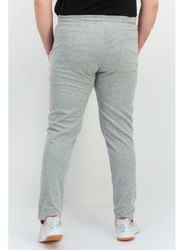 Gazzarrini Men Regular Fit Drawstring Brand Logo Sweatpants, Grey  - Image 3