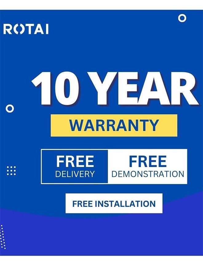 ROTAI Premium Zero-Gravity Massage Chair in Grey with Magnetic Therapy for Back & Waist, 36 Full-Body Airbags, Heated Massage, Intelligent Voice Control & Bluetooth Speakers – 10-Year Warranty - Image 5