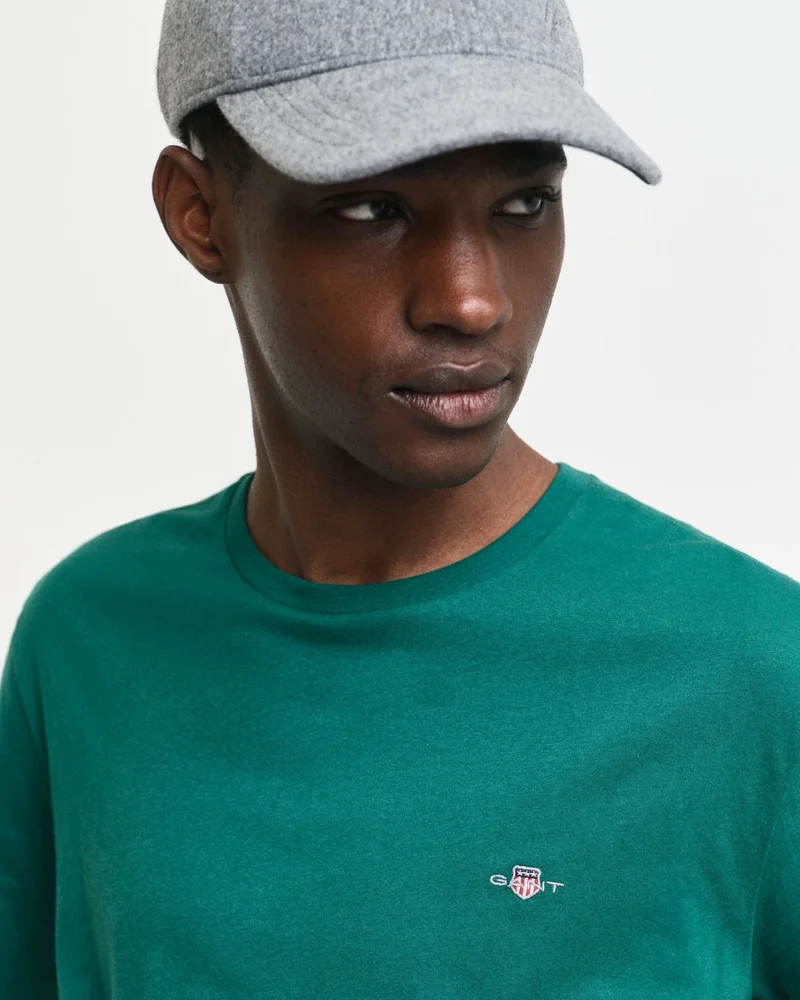 GANT  Regular Shield Short Sleeve T-Shirt for Men | Best Price UAE