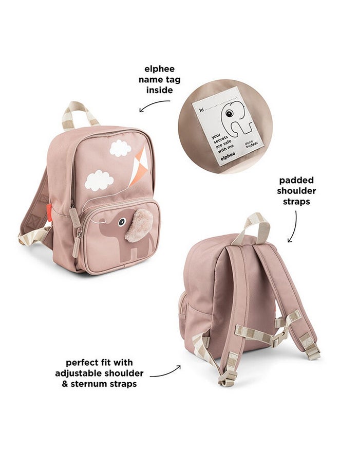 done by deer Kids Canvas Backpack Elphee Powder - Durable Toddler Backpack With Adjustable Straps  - Image 3