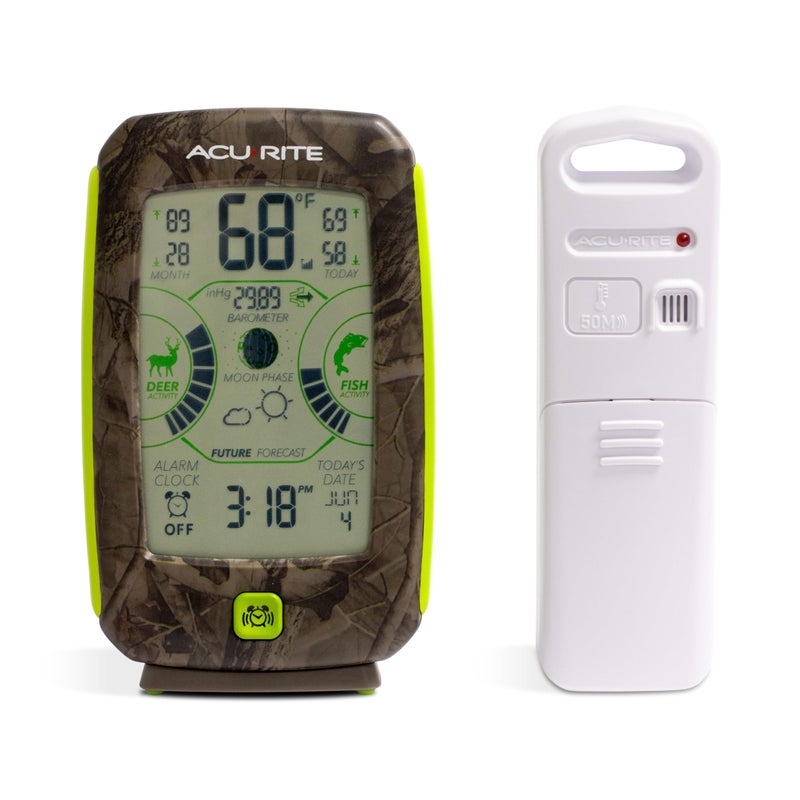 AcuRite Sportsmans Weather Station with Hunting and Fishing Activity Meter 00249 - Image 2