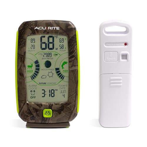 AcuRite Sportsmans Weather Station with Hunting and Fishing Activity Meter 00249 - Image 1