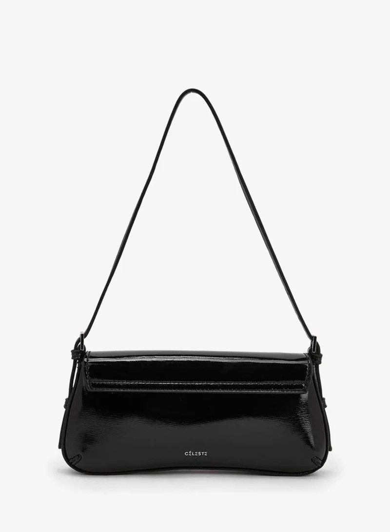 سيليست Solid Shoulder Bag With Adjustable Handle