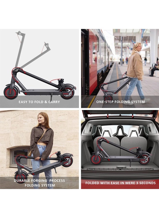 Wind Horse - Electric Lightweight Folding Scooter, 350W Motor, 36V 8Ah Battery, 8.5 Inches Tires, 30KM Range, 25KM/H Speed, Digital Display and App Control - Image 1
