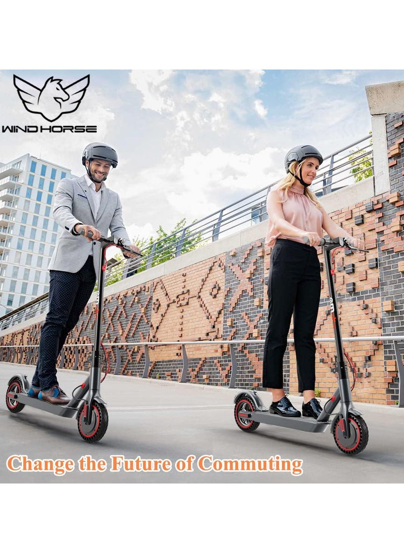 Wind Horse - Electric Lightweight Folding Scooter, 350W Motor, 36V 8Ah Battery, 8.5 Inches Tires, 30KM Range, 25KM/H Speed, Digital Display and App Control - Image 1