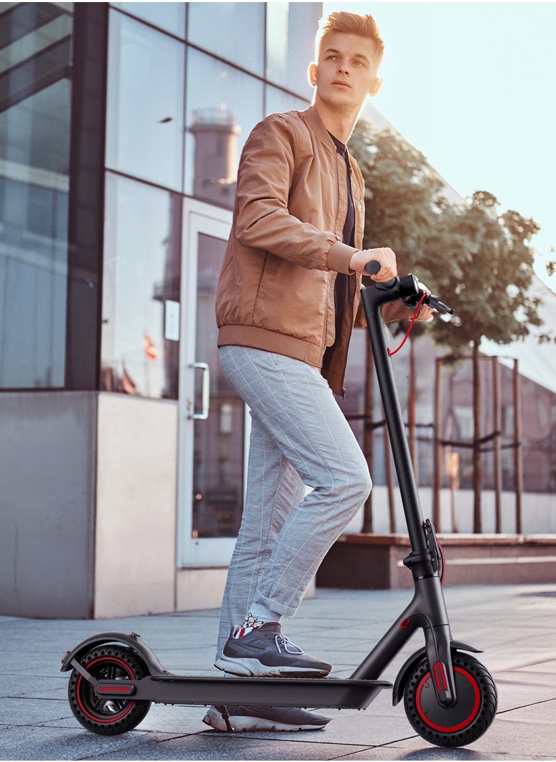 Wind Horse Electric Lightweight Folding Scooter, 350W Motor, 36V 8Ah Battery, 8.5 Inches Tires, 30KM Range, 25KM/H Speed, Digital Display and App Control  - Image 2