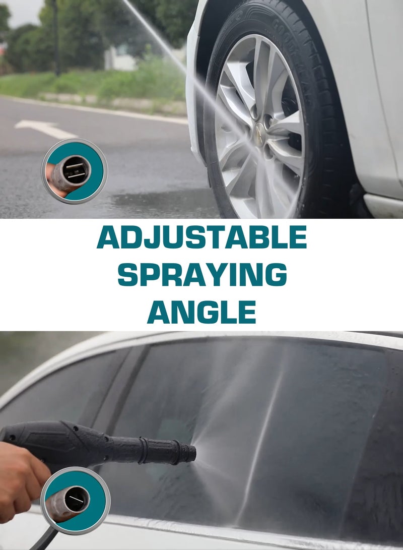 توتال غسالة ضغط عالي مدمجة من توتال، تعمل بجهد 220-240 فولت، بضغط 100 بار، وقدرة 1500 واط - Image 3