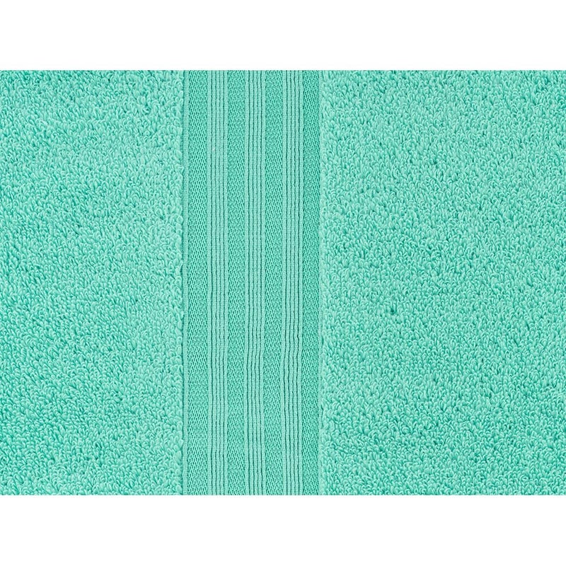 Casa Copenhagen - Egyptian Cotton Zero Twist 2 Pcs Hand Towel (40 X 60 cm) Colour : Aque Blue - Image 2