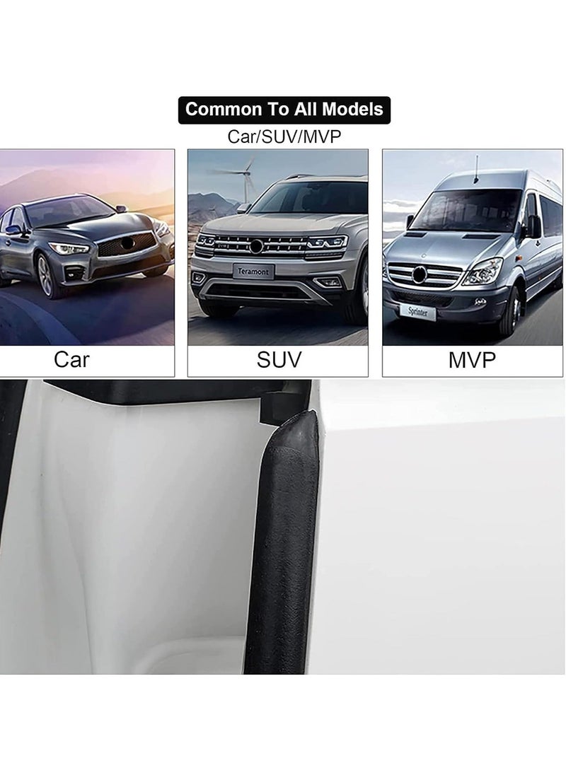 Y&D - Car Door Seal Strip Weather Stripping for B Pillar Rubber Universal Soundproofing Weatherstrip Engine Cover Noise Insulation - Image 1