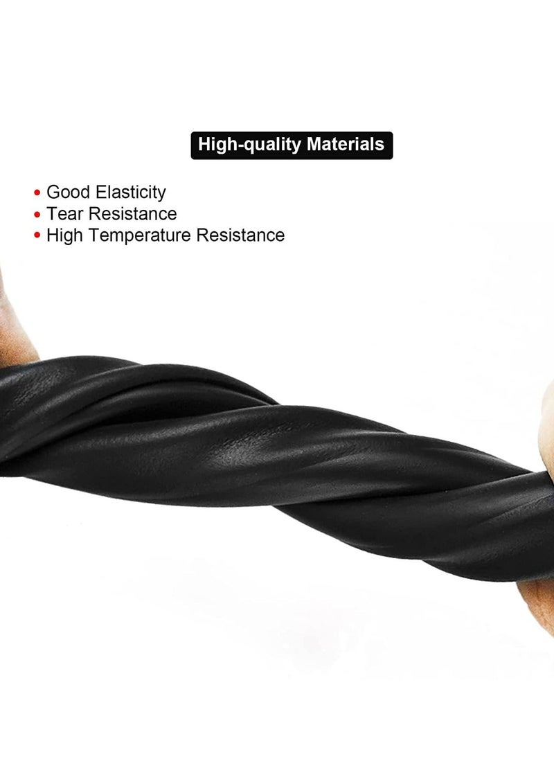 Y&D Car Door Seal Strip Weather Stripping for B Pillar Rubber Universal Soundproofing Weatherstrip Engine Cover Noise Insulation  - Image 3