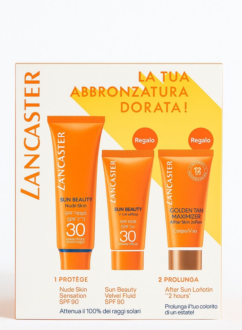 Lancaster Summer Is a State of Mind Kit – SPF30 Face & Body Sun Protection + After Sun Lotion - Image 2