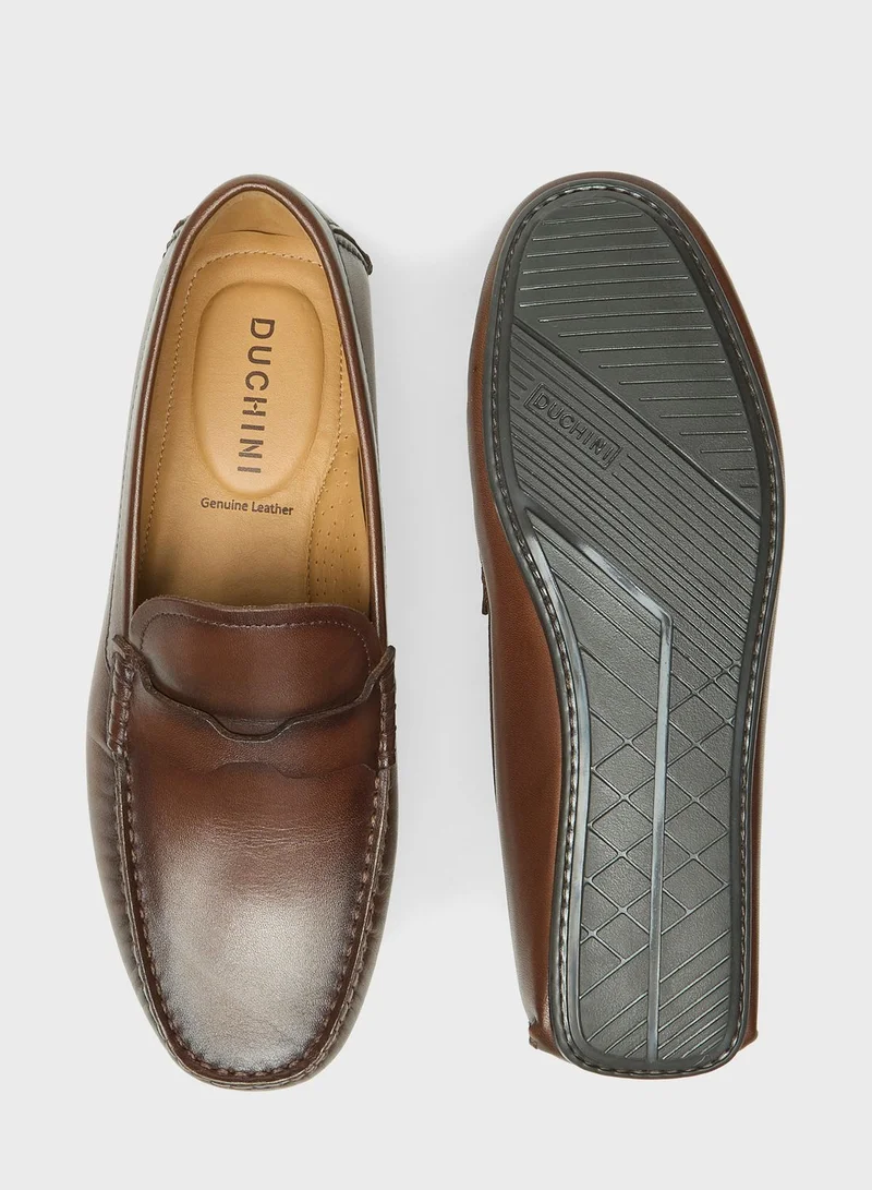 DUCHINI Casual Slip On Loafers