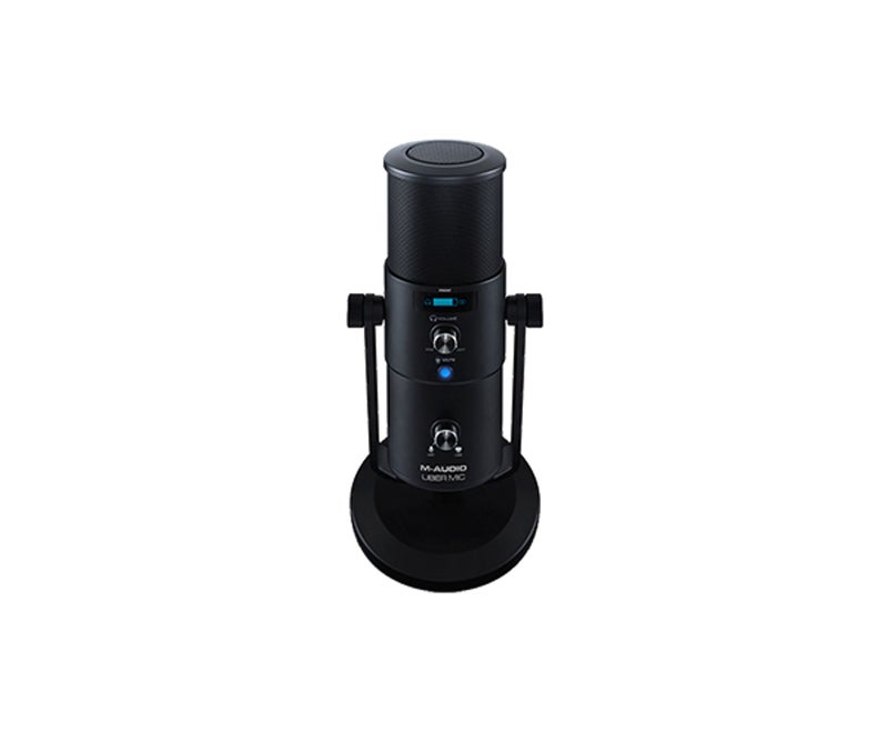 M-Audio Uber Mic USB Condenser Microphone 4 Polar Patterns with Headphone Monitoring - Image 3