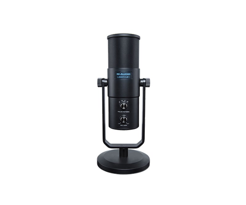 M-Audio Uber Mic USB Condenser Microphone 4 Polar Patterns with Headphone Monitoring - Image 1