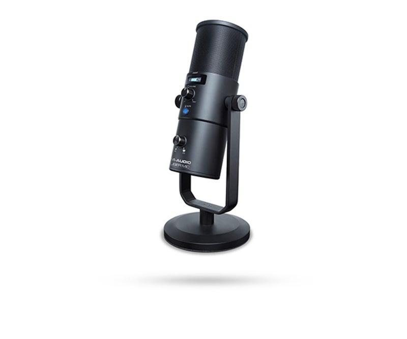 M-Audio Uber Mic USB Condenser Microphone 4 Polar Patterns with Headphone Monitoring - Image 2