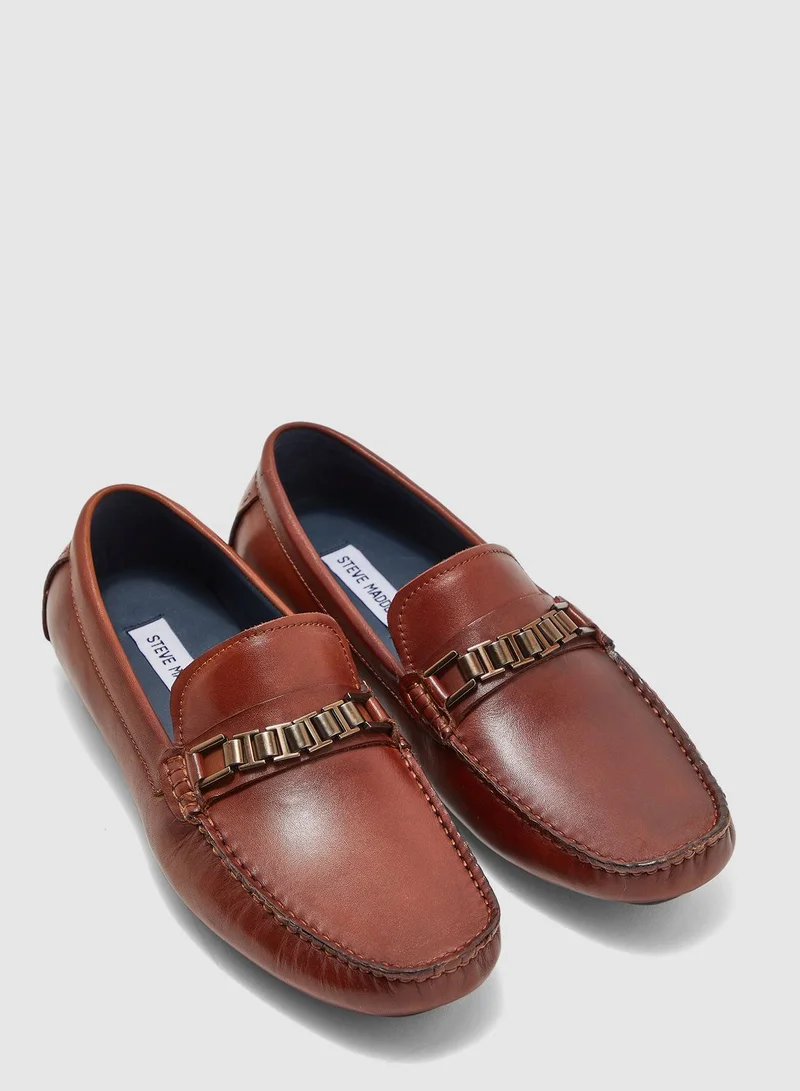 STEVE MADDEN Heyer Chain Details Loafers