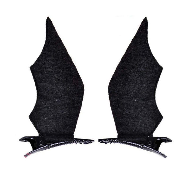 Patiky Halloween Cartoon Hair Clips Hairpin Hair Accessories Cosplay Costume WJR06 (Bats Wing) - Image 1