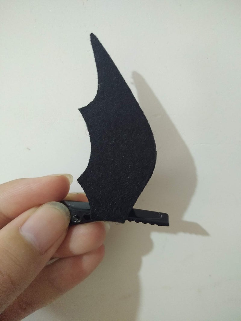 Patiky Halloween Cartoon Hair Clips Hairpin Hair Accessories Cosplay Costume WJR06 (Bats Wing) - Image 4