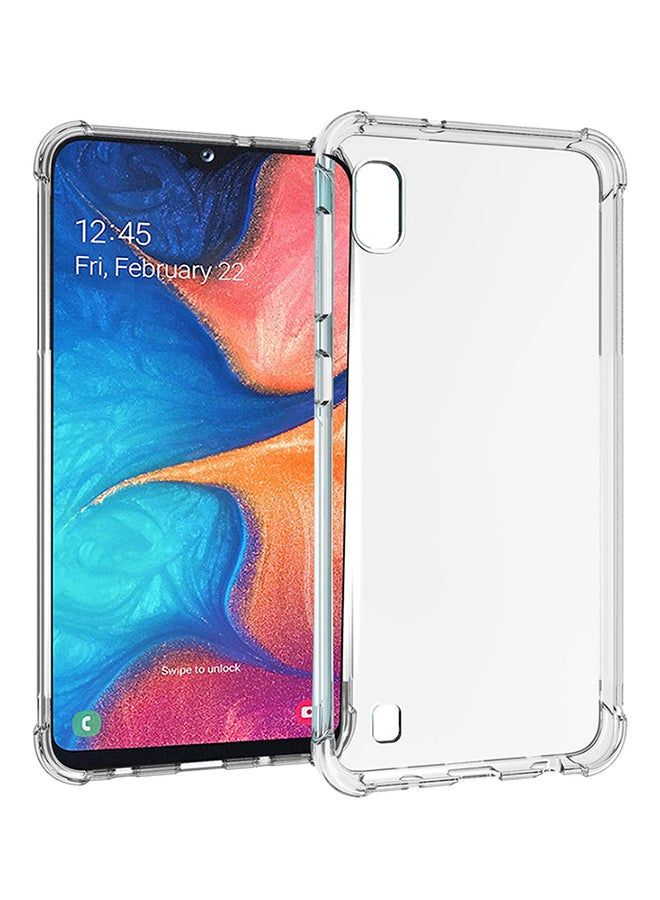 Raxoom Silicone Back Case Cover For Samsung Galaxy A10 Clear