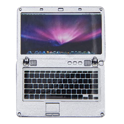 ODDIER Dollhouse Furniture Miniature Laptop 112 Scale Doll House Furniture Dollhouse Accessories Miniature Dolls Playsets Mini Stuff Tiny Things - Image 5
