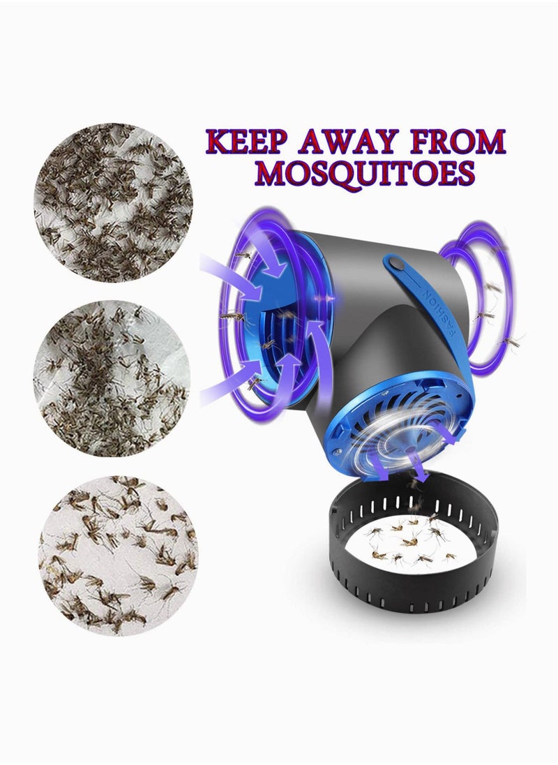 Bug Zapper, Mosquito Killer, Lamp, Mosquito Trap, Mosquito Zapper, Gnat Trap, Fruit Fly Trap, Insect Killer for Indoor, Bug Zapper with Light Trap Insect, USB Powered