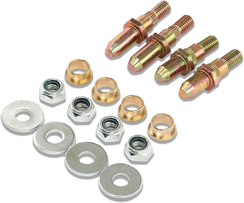POSENG Door Hinge Roller Pin and Bushing Repair Kit Compatible with Chevy GMC 1999-2007 Avalanche Sierra Silverado Suburban Tahoe Yukon Escalade Truck SUV Replaces 19299324 89025539 HTRACING - Image 1