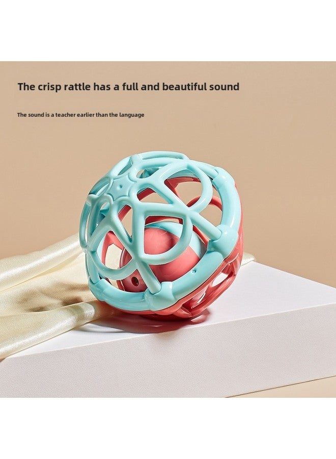 Baby Toy Rattle Newborn Baby 0 To 3 Months 6 Baby Grip Training Sand Hammer 4 Bite Rattle-Color:Teether Rattle Milk Bottle-powder 【bag】】 - Image 3