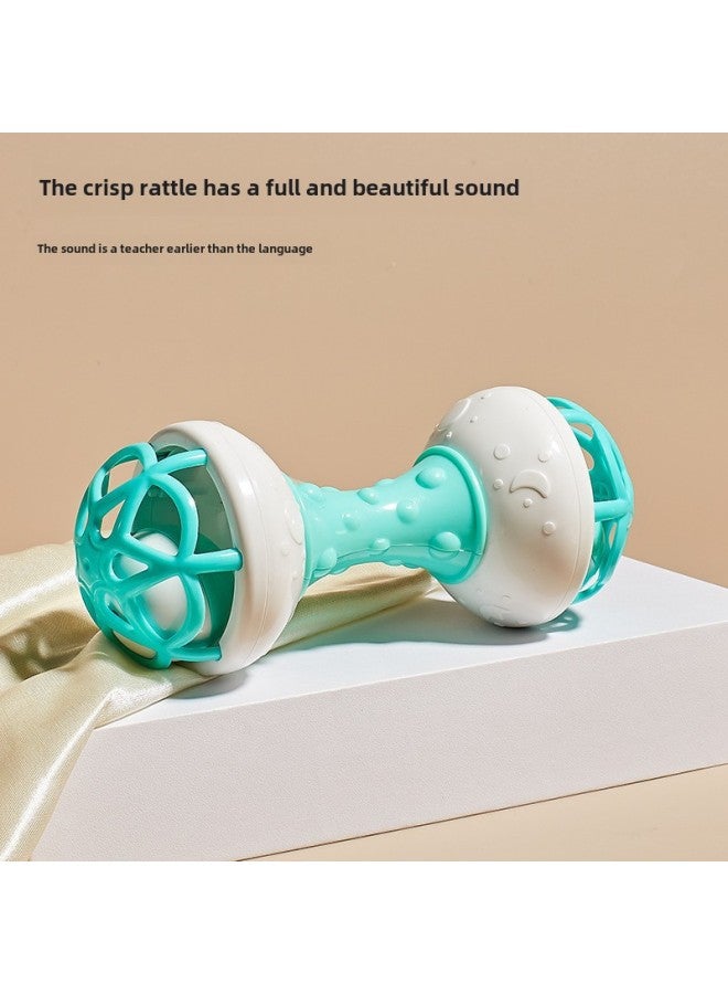 Baby Toy Rattle Newborn Baby 0 To 3 Months 6 Baby Grip Training Sand Hammer 4 Bite Rattle-Color:Teether Rattle Milk Bottle-powder 【bag】】 - Image 4