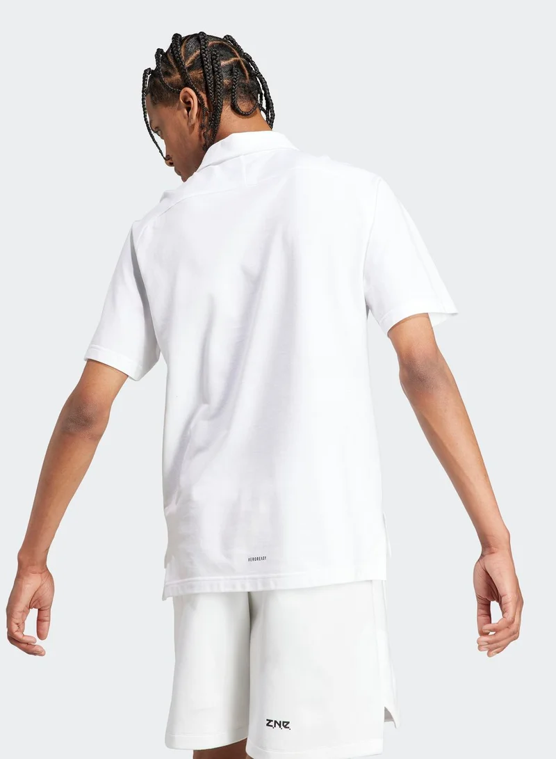 Adidas Z.N.E. Premium Polo T-Shirt
