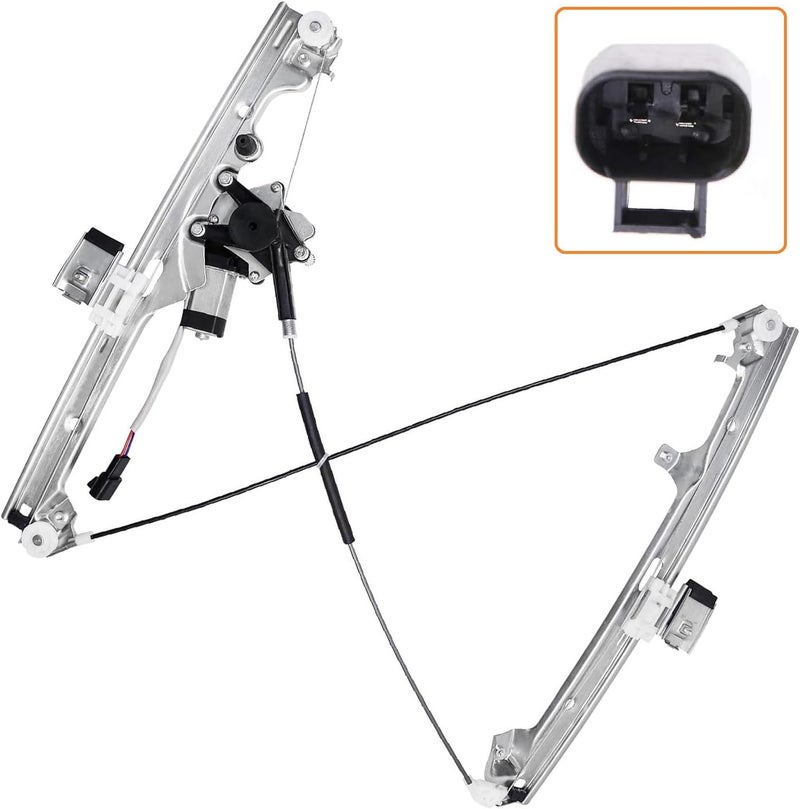 Ameetaa 741-645 Front Passenger Side Power Window Regulator with Motor Assembly for Chevrolet and GMC Vehicles (2000-2006) - Image 4