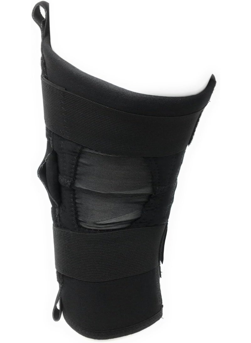OTC Knee Stabilizer Brace (3X-Large, Black) - Controlled R.O.M. Hinges for Maximum Post-Op Support - Professional Orthotex Stabilization - Image 2