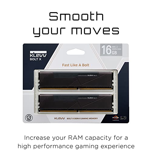 KLEVV Bolt X DDR4 16GB (2x8GB) 3200MHz CL16 1.35V Gaming Desktop Ram Memory SK Hynix Chip XMP 2.0 Ready (KD48GU880-32A160U) - Image 5