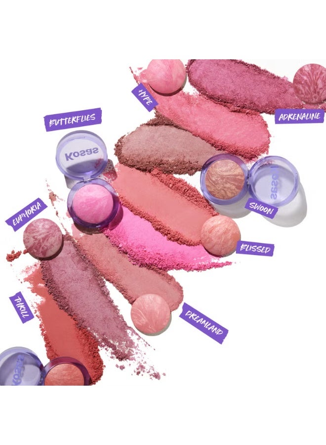 Kosas Blush Is Life Baked Dimensional + Brightening Blush - Euphoria - Image 3