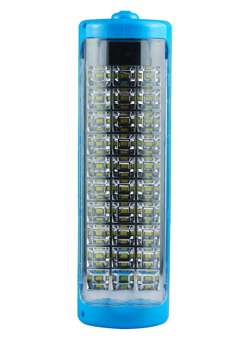 SONASHI Rechargeable LED Lantern with Solar Charge and Power bank Function  Long Operating Time of 40 Hours with Bright and Super Bright Modes  Perfect for Indoors Outdoors and Hiking SEL-687 Blue  - Image 2