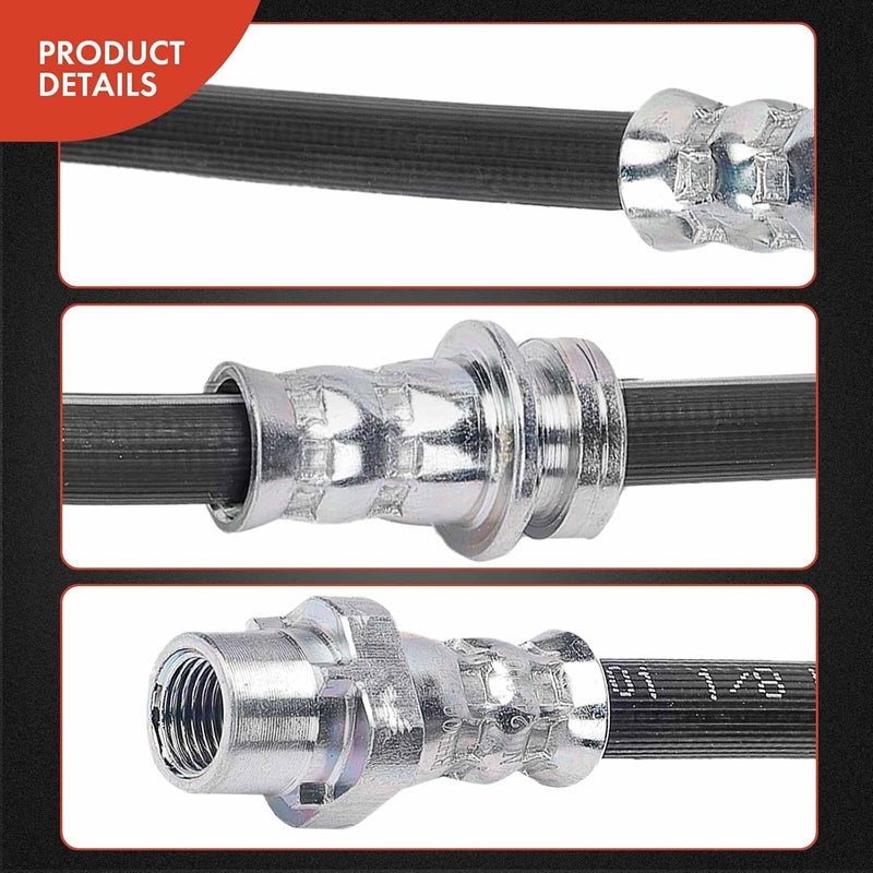 A-Premium Brake Hydraulic Hose Set for BMW I3 2014-2019 - Image 5