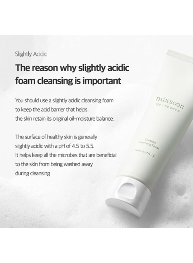 Mixsoon Centella cleansing foam 150ml - Image 3