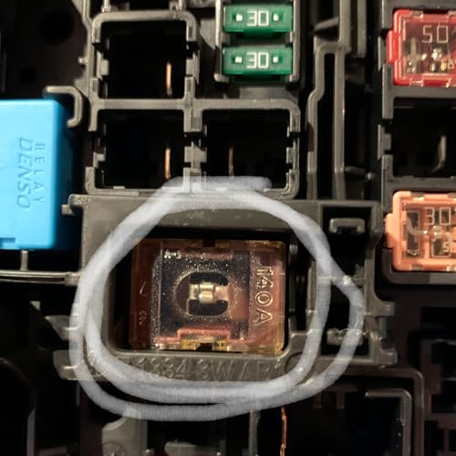 EDS 927-2140 9272140 140 Amp Fuse Compatible Replacement for Toyota Nissan Ford Hyundai 90982-08286 9098208286 24370-79920 MU840042 90982-08272 18980-04805 2437079920 Falcon (1 Pack) - Image 3