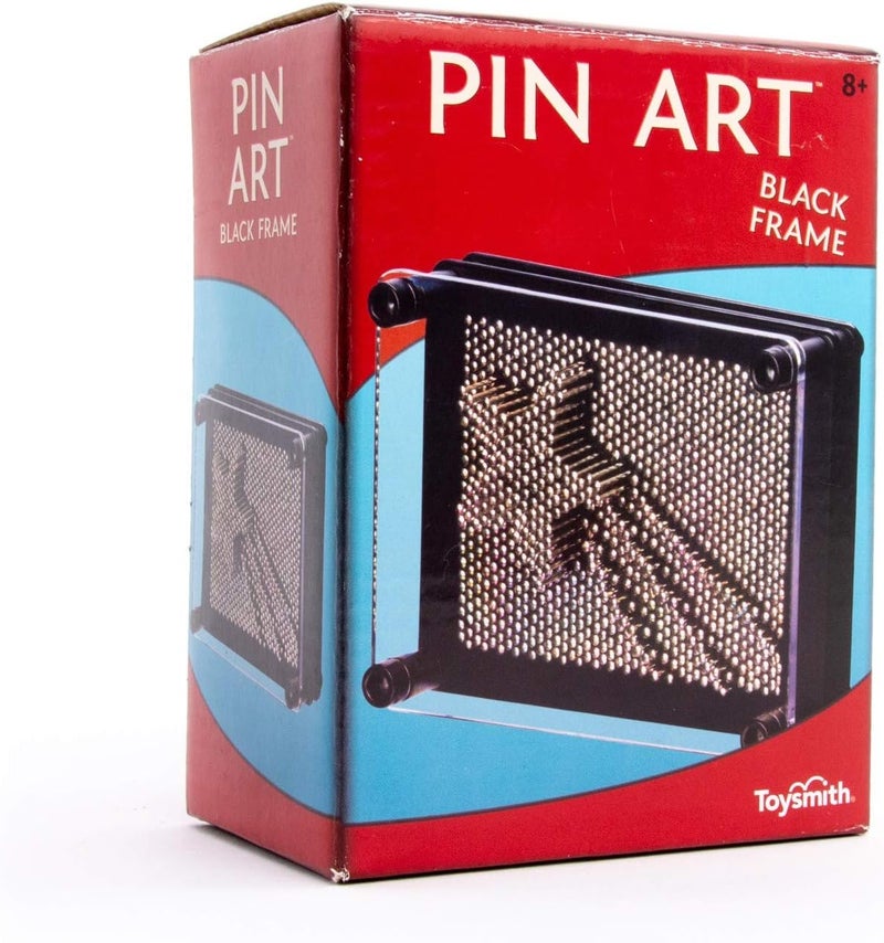 Toysmith Pin Art Fidget 3D Distraction Office Gift, Decor, Coworker gift, Dad 5", Black - Image 4