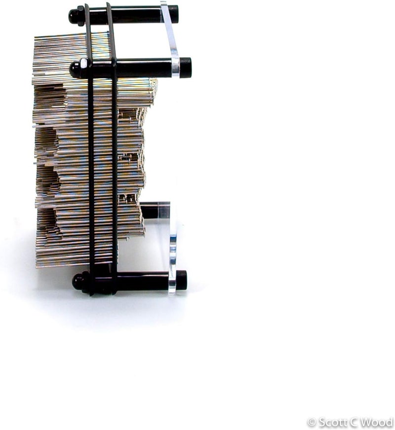 Toysmith Pin Art Fidget 3D Distraction Office Gift, Decor, Coworker gift, Dad 5", Black - Image 3