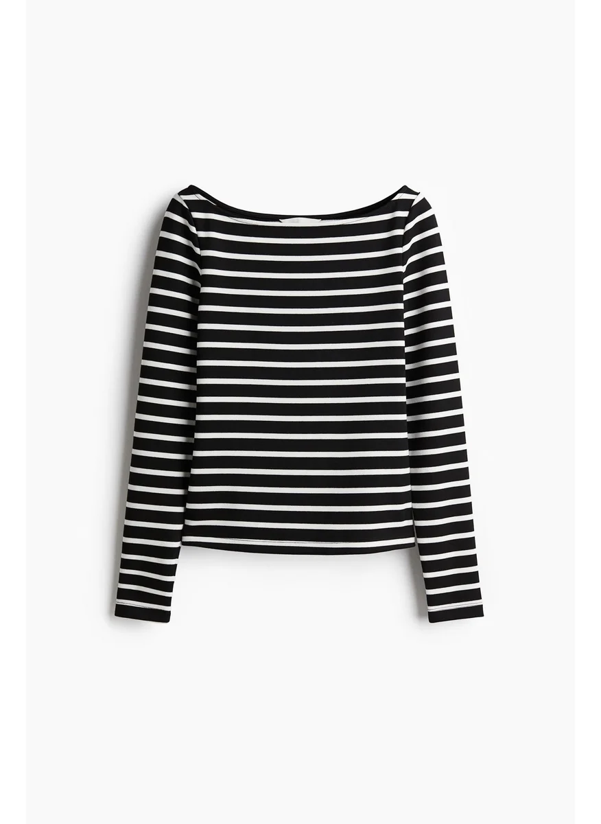 H&M Boat-Neck Top