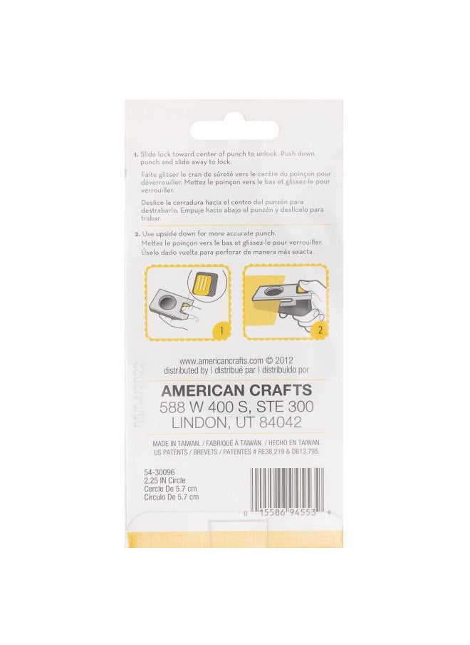EK Tools Ek Tools 2.25-Inch Paper Punch  Large  Circle  New Package  - Image 3
