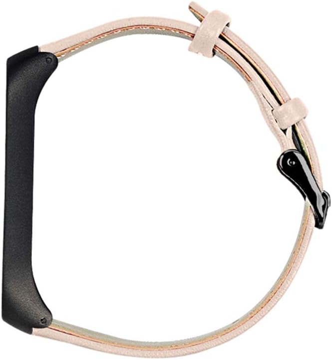 Apricot Black Frame Stainless Steel Watch Strap Comfortable For Men And Women - Image 1