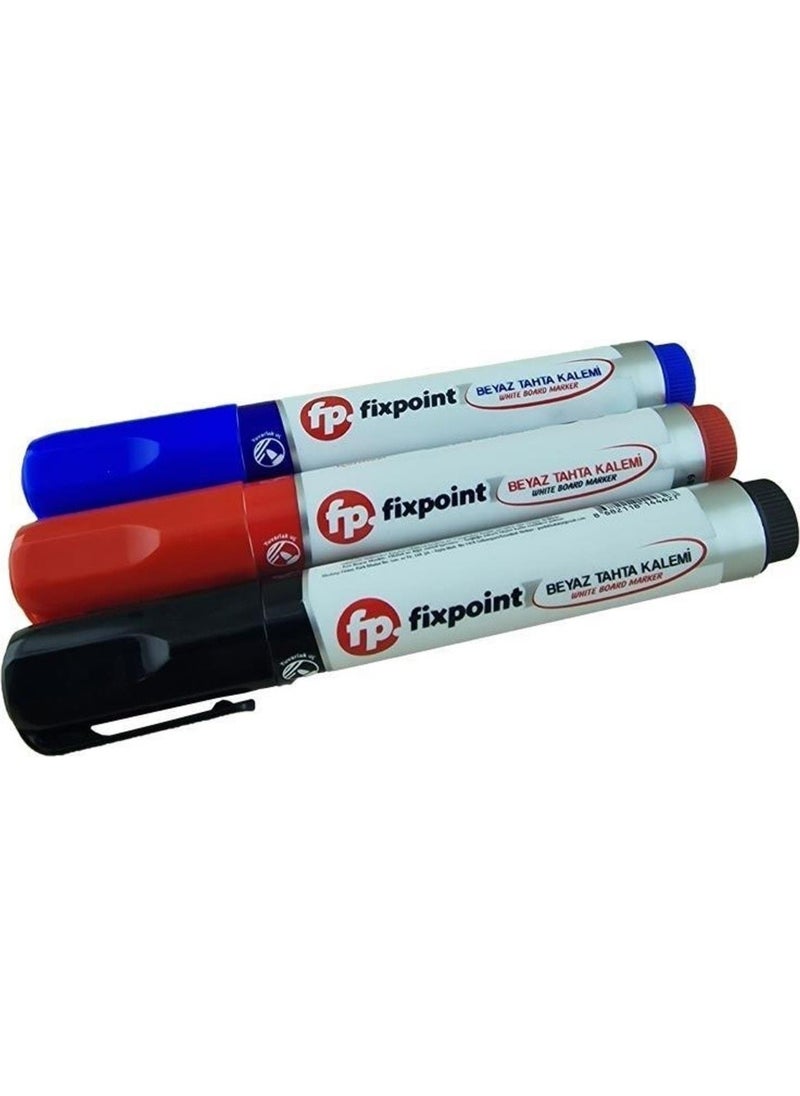 Fixpoint Whiteboard Marker 24 Black K-4627  - Image 3
